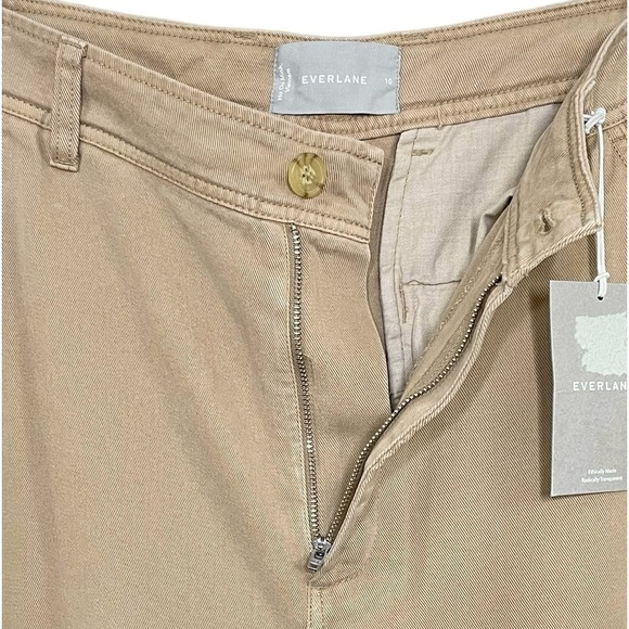 Everlane The Relaxed Chino Pant Dark Khaki NWT - Picture 7 of 14